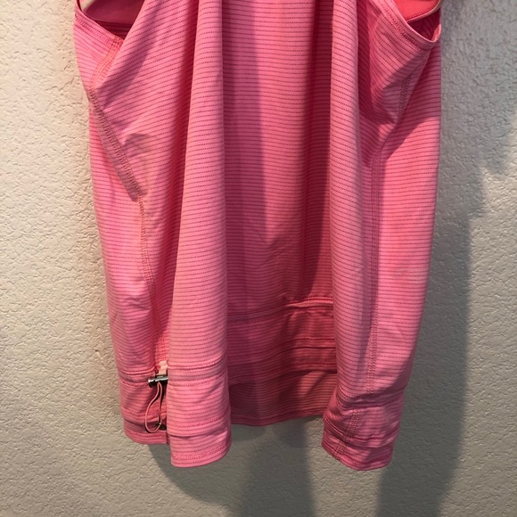 Lululemon Run Back On Track Pink Shell Stripe Tank - Picture 12 of 16